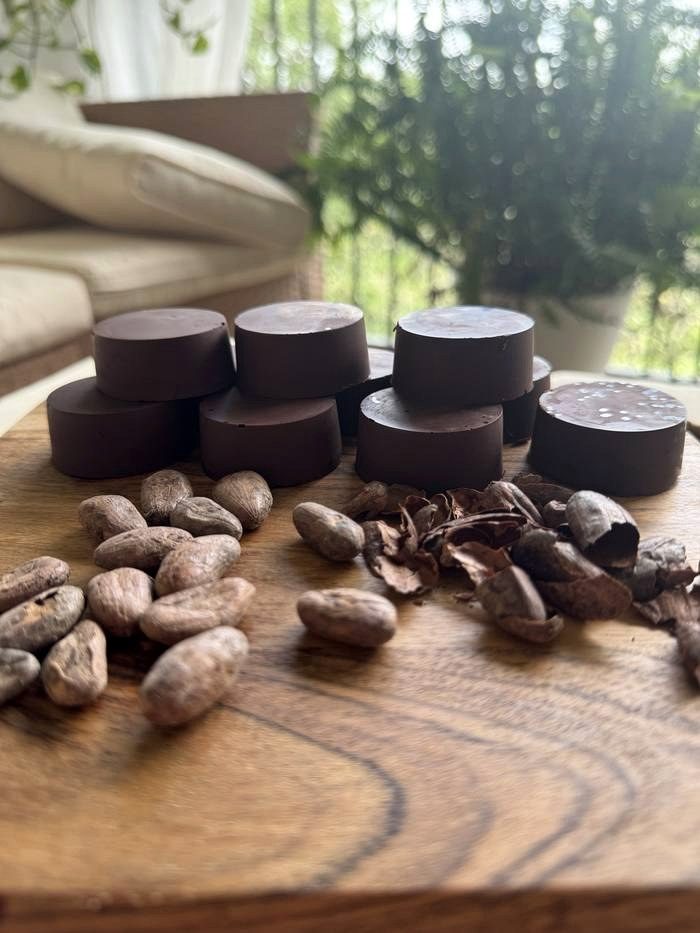 Inspiral cacao discs